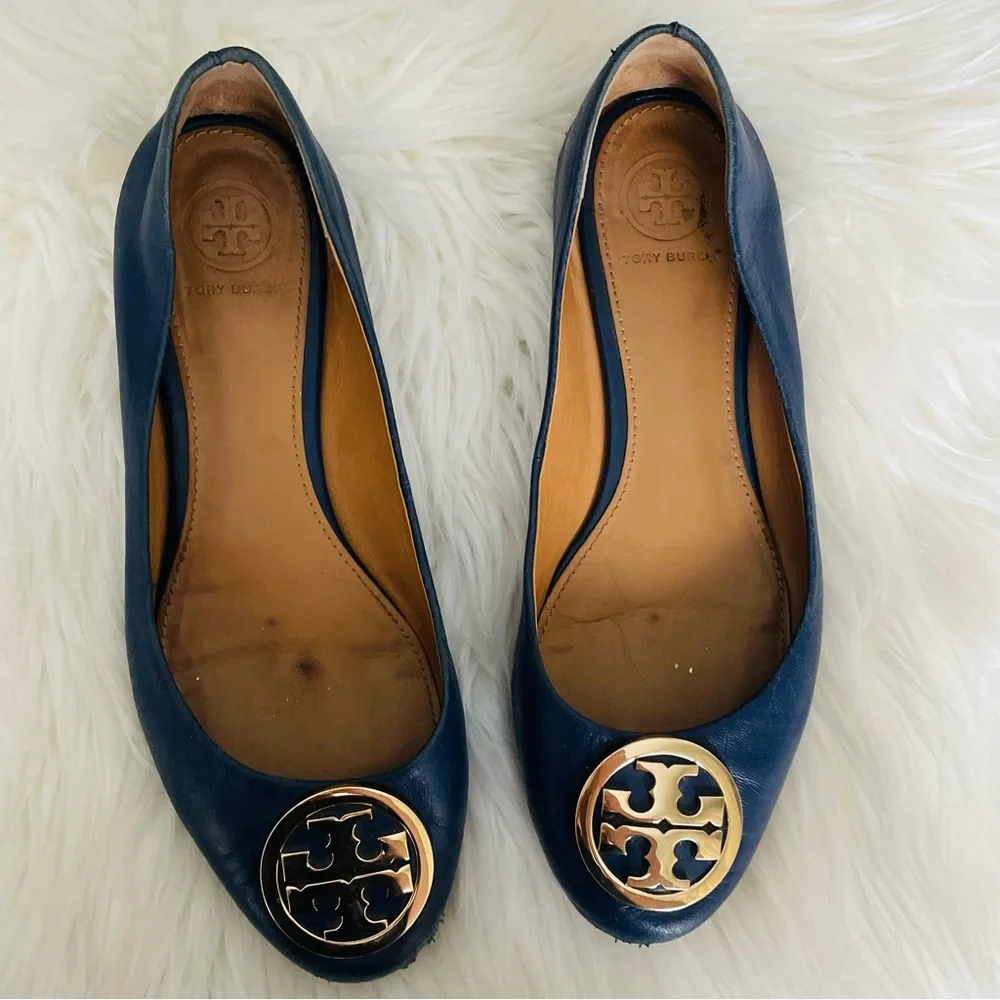 TORY BURCH Royal Navy Benton Ballet Flat